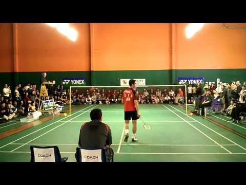 USA Badminton Adult Nationals 2011 Men's Singles Finals Set 1