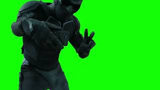 Black Noir takes a selfie green screen