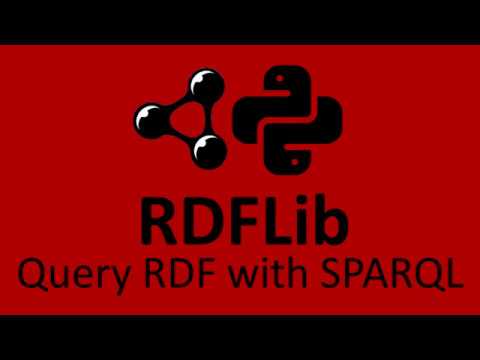SPARQL Query RDF data with Python