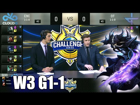 Cloud 9 Challenger vs Dream Team | Game 1 S6 NACS Summer 2016 Week 3 | C9C vs DT G1 1080p