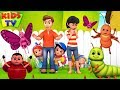 Bugs Song Preschool Nursery Rhymes Kindergarten Songs Junior Squad Cartoons Kids Tv