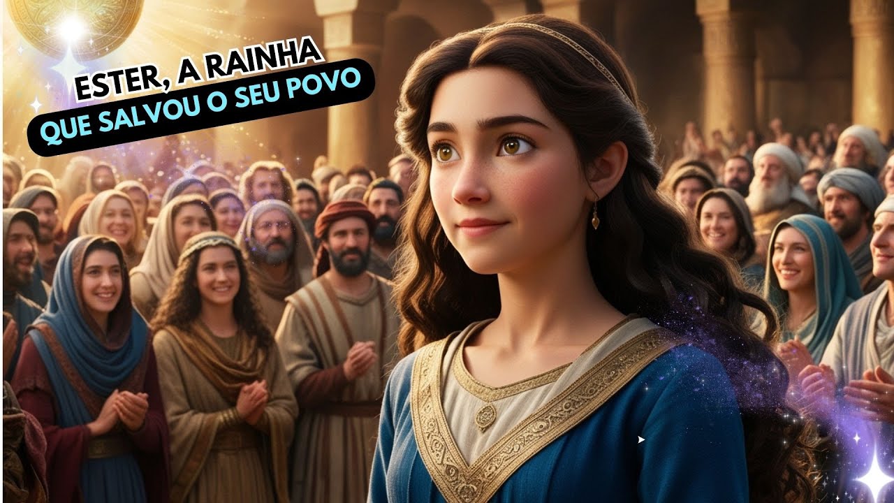 HISTÓRIA BÍBLICA INFANTIL - ESTER A RAINHA CORAJOSA