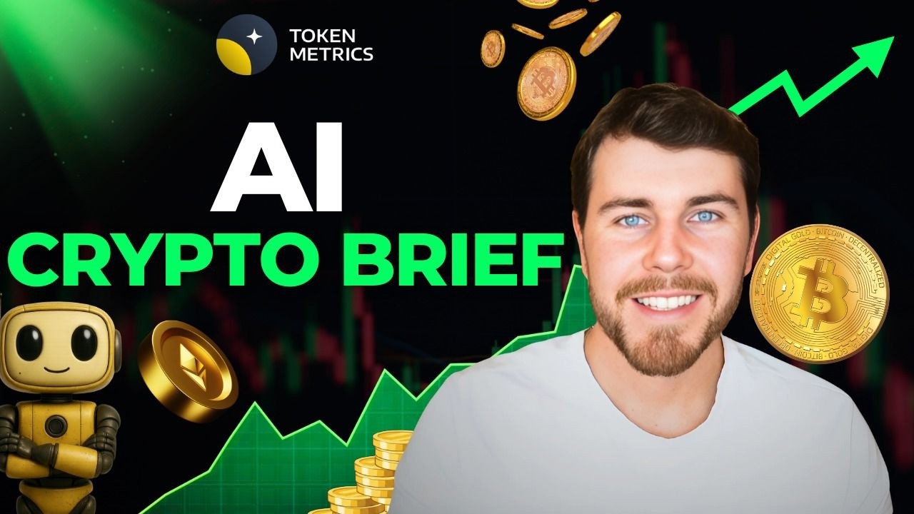 Token Metrics: AI Crypto Morning Briefing | Ian Balina (Founder & CEO)