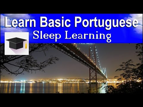 Learn 50 basic Portuguese phrases with binaural beats
