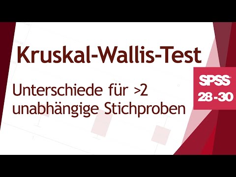 Calculating and interpreting the Kruskal-Wallis test in SPSS (SPSS 28/29)