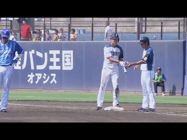 【ファーム】ファイターズ・高濱も続く!! 連続タイムリーで同点!! 2018/8/1 F-DB(ファーム)