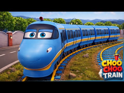 Train Crash Rescue 🚆💥 | Helper Train Saved Trains | Choo Choo Train Kids