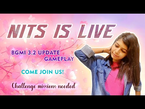 MECHA EVENT BGMI GUYZ.. | BGMI live stream | Girl gamer | NITS IS LIVE | Event gameplay |GAMING|