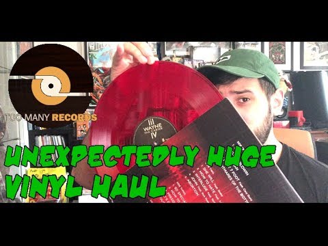 Unexpectedly HUGE Vinyl Haul + GIVEAWAY Winners!