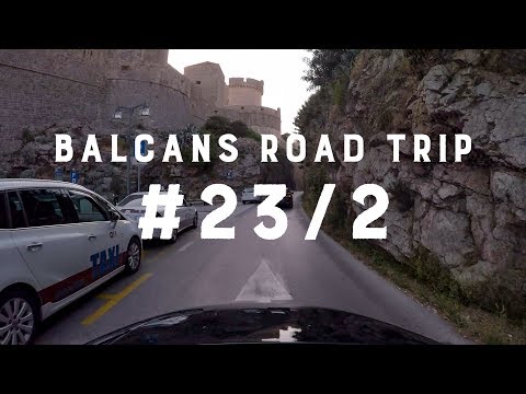 Balkans Road Trip. #23/2 Herceg Novi to Dubrovnik [Croatia. Drivelapse]