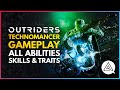 OUTRIDERS | New Technomancer Class Gameplay + All Abilities, Skills & Traits