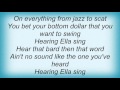 16905 Patti Austin - Hearing Ella Sing Lyrics