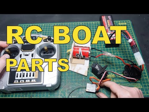 TOP 6 basic RC parts to motorize MODEL SHIP