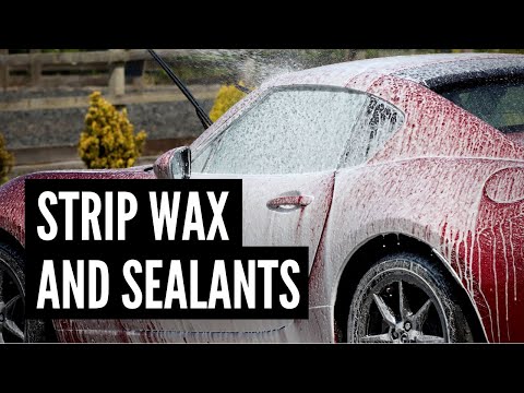 Simple Method to Strip Old Waxes and Sealants in 5 Minutes