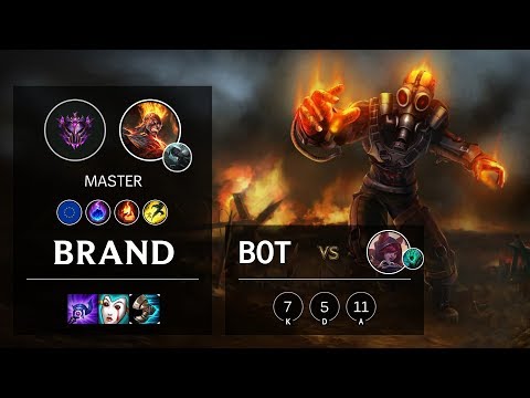 Brand Bot vs Xayah - EUW Master Patch 10.8