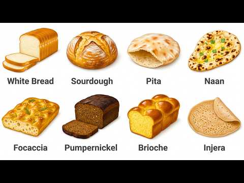 Every Bread Explained in 8 Minutes