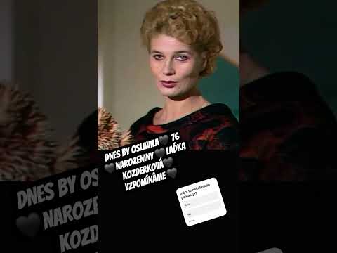 Ladislava Kozderková ❤️26. června 1949 Brno –???? 17. listopadu 1986 Praha) byla česká herečka a zpěvač