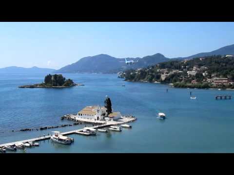 Corfu trip to Kanoni - Vlacherna,  Pondikonissi and airport  (1)