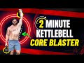 Hit Your Abs & Obliques HARD with Double Kettlebell Workout