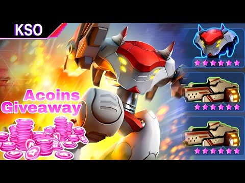 Tengu becomes Lancer | 10000 Acoins Giveaway | Mech Arena
