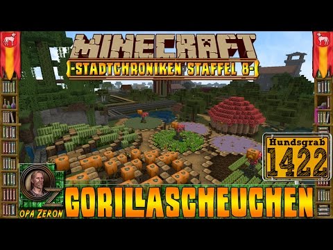 Minecraft #1422 -Stadtchroniken- Gorillascheuchen [HD+Deutsch]