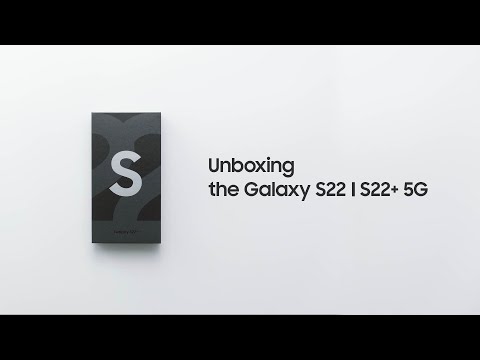 Samsung Galaxy S22+ 128GB, Baltas (Baltas) video