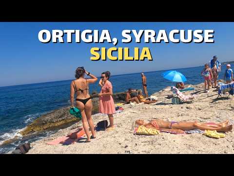 ORTIGIA, SYRACUSE - Walking Tour 2025 4K