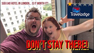 DO NOT STAY IN THIS HOTEL! A review of the Travelodge London Excel hotel... Room