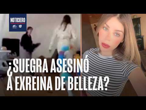 Suegra habría asesinado a exreina de belleza en México; Video del crimen contra Carolina Flores;