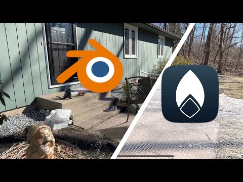 Omniscient Camera Tracking iPhone App and Blender Workflow - Scene Design, Lighting & Rendering