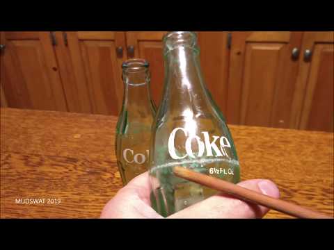 POORMAN'S HOBBIES: How to ID and age Old Coca-Cola Bottles?