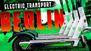 Електросамокати, електровелосипеди і електроскутери в Берліні