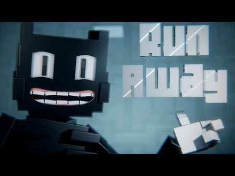 "Run Away" | CARTOON CAT Minecraft Animation (Song By OR3O)