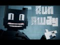 Run Away CARTOON CAT Minecraft Animation Song By OR3O