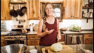 Preserve Your Cabbage the Old-fashioned Way | Homemade Sauerkraut Recipe