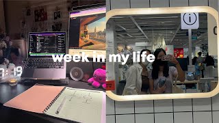 junior college productive study vlog singapore | week in my life holiday edition