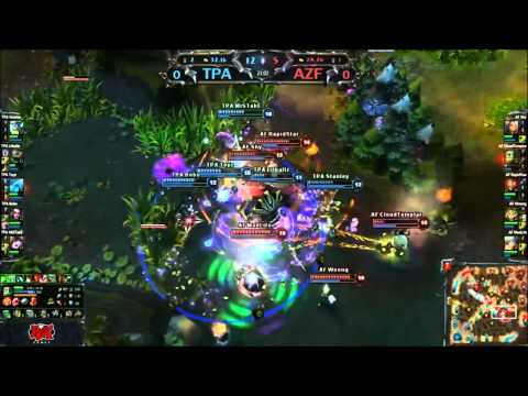 Yes Moment 14   Season 2 Finals TPA vs  Azubu Frost Karthas Quadra Kill Ult