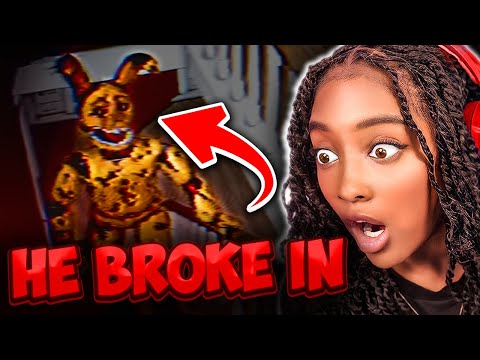 What if FNAF Animatronics BREAK into your house?!!