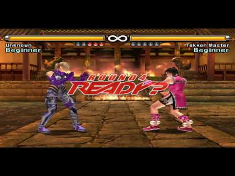 Tekken 5 Nina leglock Xiaoyu 5 Rounds