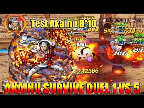 ARENA 1 Vs 5‼️AKAINU B🌟10 TANK PALING KUAT 🔥 OP Vigour Voyage