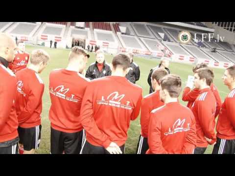 2013.02.05. Latvijas futbola izlase gatavojas spēlei ar Japānu