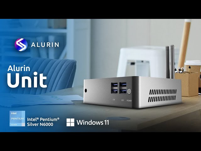 Unità Alurin Intel Pentium N6000 / 8 GB / 1 TB SSD + Windows 11 Home video