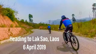 preview picture of video 'No.-67: Freedom of riding, we are heading to Lak Sao, Laos 6-4-2019[iPortfolio]'