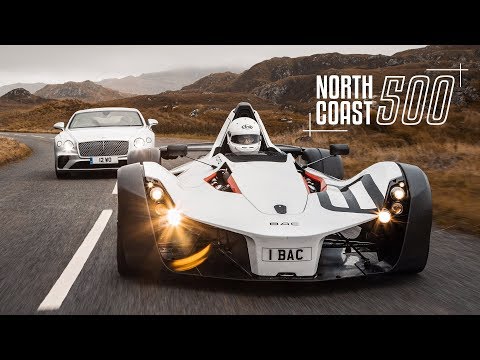 BAC Mono & Bentley Continental GT on Britain's Best Road | Carfection 4K