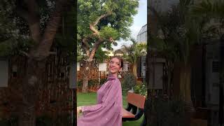 Lilac Embroidered Chiffon Anarkali Suit - Video 1