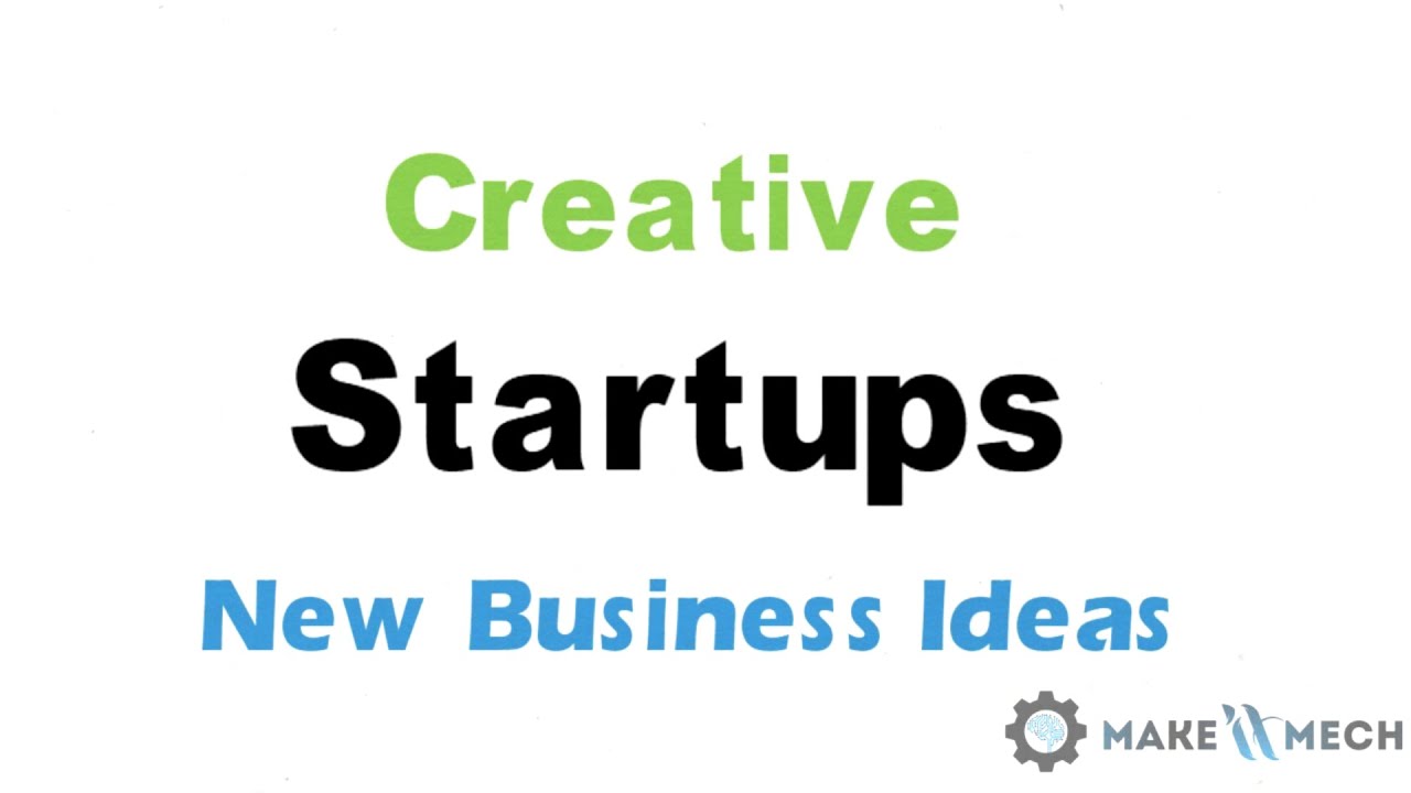 Top 10 List of New Business Ideas | Creative Startups | New Business Trends