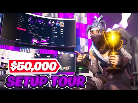 LP $50,000 GAMING SETUP TOUR - Ch1llys, JulianCoM, IboooHai & Chilly