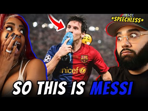 FIRST TIME SEEING Lionel Messi - 12 Most LEGENDARY Moments Ever in Football - AMERICANS REACT