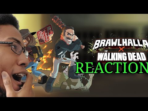 Reacting to Brawlhalla x The Walking Dead - Official Negan and Maggie Reveal Trailer