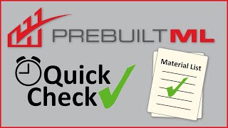 Quick Check by PrebuiltML
